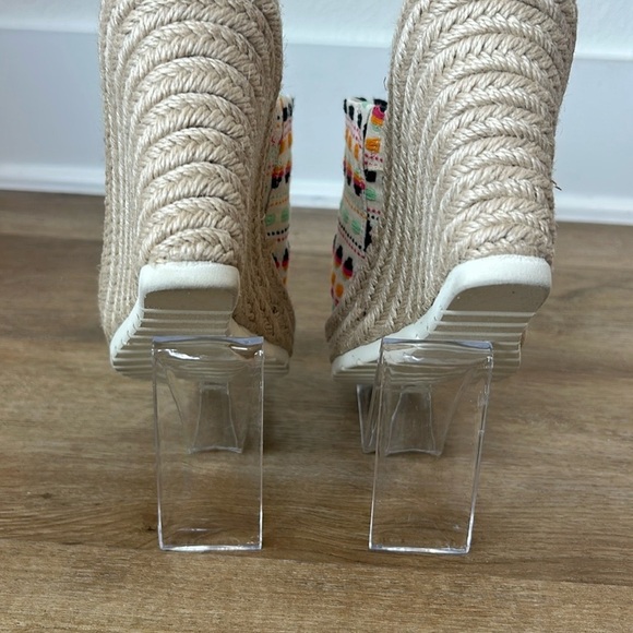 Toms Multicolor Espadrille Wedge Sandals - Picture 6 of 9